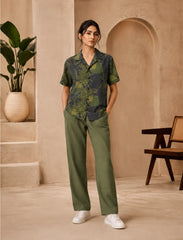 Green Coconut Unisex Half Sleeve Full Pant Cords - XPCRDF