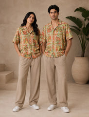 Rangoli Unisex Half Sleeve Full Pant Cords - XPCRDF